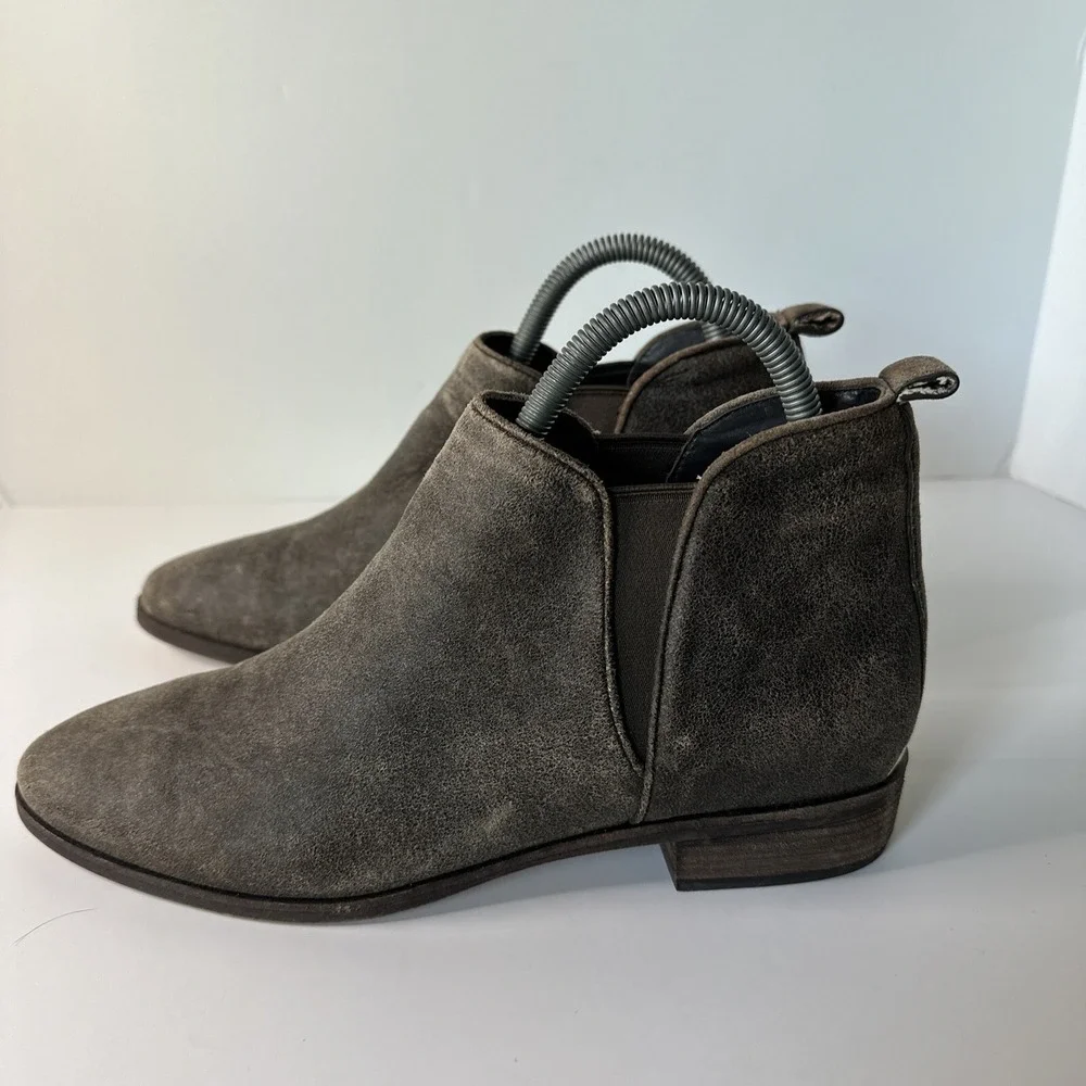 MICHAEL KORS Woman's‎ Size 10M Ankle Slip On Booties. Leather Upper PW14E